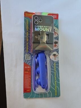 Tenikle Pro Flexible Tripod Bendable Suction Cup Camera Phone Mount BLUE